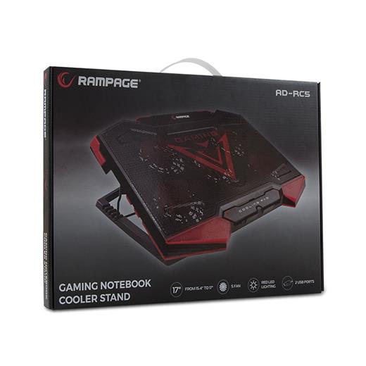 Addison Rampage Ad-Rc5 Siyah 5 Fan Ve 2 Usb 15