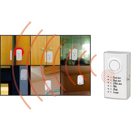 Everest Eg-0506 Güvenlik Altı Bölgesi Set Kablosuz Alarm Sitesi (101.Everest Eg-0506)