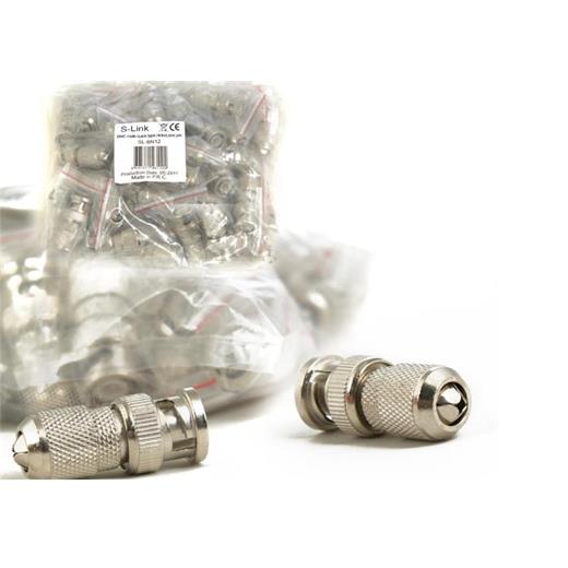 S-Link Sl-Bn12 Vidalı Bnc Konnektör 10Lu Paket(101.P Bnc Sl-Bn12)