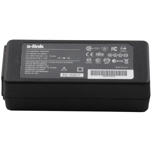 S-Link Sl-Nba04 30W 19V 1.58A 4.0-1.7 Notebook Adaptör(Adp S-Link Sl-Nba04)
