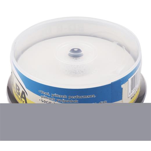 Elba Blu-Ray Bd-R 6X 50Gb 15Li Cake Box Prıntable(Blu-Ray 15Li Elba)