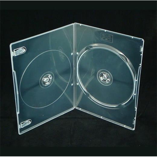 Elba Qd-336D.5F-Su 2Li Şeffaf  5,2Mm Dvd Kutusu 10 Adet(Cd Dvd Qd-336D.5F-Su)