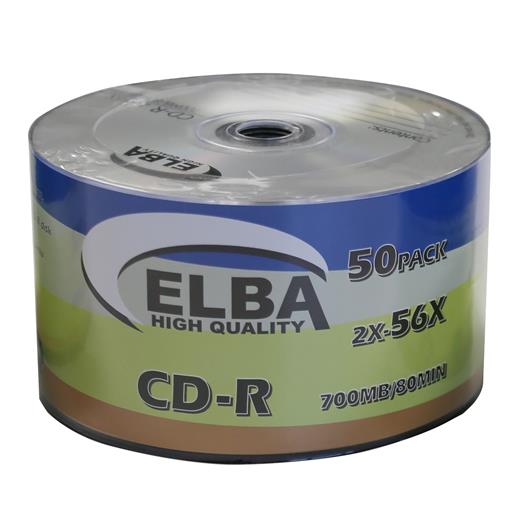 Elba Cd-R 700Mb-80Mın 56X 50Li Shrink(Cdr 50Li Elba)
