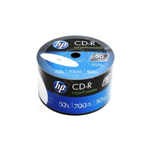 Hp Cd-R 700Mb-80Min Printable 50Li Shrink(Cdr 50Li Hp Prıntable)