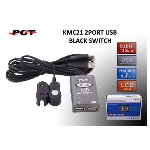 Pct Kmc21 2Port Usb Switch(Data Kvm Kmc21)