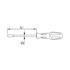 Vıp-Tec Art Düz Tornavida 8,05X175Mm 6100-85(Hrd Vıp-Tec 6100-85)