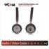 Vcom Cv602-B 5Mt Analog Siyah Tv Uzatma(Kablo Vcom Cv602B-5)