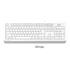 A4 Tech Fk10 Q Usb Fsytyler Beyaz Tr Fn-Mmedya Klavye(Kl Tech Fk10 Q Usb Beyaz)