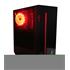 Elba 5516 Gamer Cam Panel Kırmızı Led Fan Atx Gaming Oyuncu Kasası(O Atx Elba 5516)