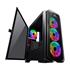Gamebooster Gb-G2112B Argb Halo Fan Mesh Panel Rgb Strip Kasa (Psu Yok) Jbst-Gbg2112B Gaming Kasa(O Atx P.Boost Gb-G2112B)