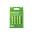 Gp Aa 1300 Mah Şarjlı Kalem Pil 4Lü Paket Gp130Aahcemtr-4Lü(Pil Gp Gp130Aahcemtr-4Lü)