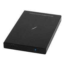 Frisby Fhv-2525B 2.5" Usb 2.0 Sata Siyah Alüminyum Hdd Kutusu(Usb Hdd Frısby Fhc-2525B) - 1